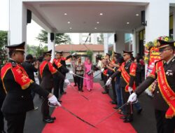 Welcome Dan Farewell Sambut Kapolres Tangsel Baru Berlangsung Khidmat