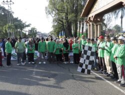 Wabup Bungo Lepas Jalan Santai HAB Kemenag RI Ke -77