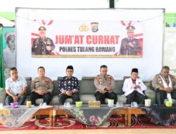 Kapolres Tulang Bawang Gelar Jum’at Curhat di Ponpes Darul Ishlah