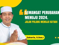 Usung Spirit Perubahan, Ketua DPW JOIN Zakaria Siap Maju Pileg 2024