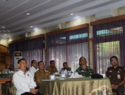 Wabup Apri Ikuti Rakor Bersama Mendagri Secara Virtual