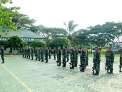 Jajaran Kodim 0426 Tulang Bawang Gelar Upacara Mingguan