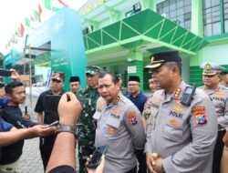 Kapolda Jatim Cek Kesiapan Stadion GOR Sidoarjo Jelang Acara Akbar Harlah 1 Abad NU