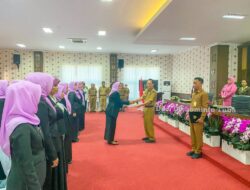 PJ Bupati Tulang Bawang Kukuhkan Pengurus Dekranasda Masa Bakti 2022 – 2027