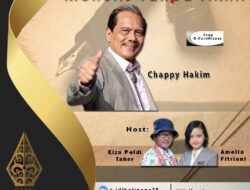 Webinar Satupena Hadirkan Chappy Hakim Sosok Penulis yang Produktif