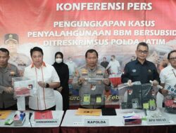 27 Pelaku Penyalahgunaan 45,5 Ton BBM Bersubsidi Dibekuk Polda Jatim, Kerugian Capai 25 Miliar