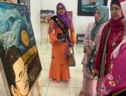 Lukisan Artificial Intelligence Denny JA Gugah Wawasan Delegasi IMLF