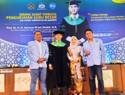 Sosok Kyai Ni’am Sumber Mata Air Keilmuan,Kini Dikukuhkan Negara Menjadi Guru Besar Ilmu Fiqih UIN Ciputat