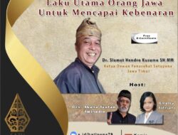 Webinar Satupena Kupas Laku Utama Orang Jawa Untuk Mencapai Kebenaran