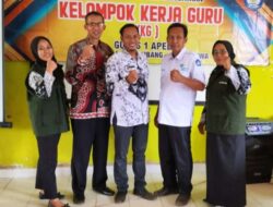 Sejumlah Kepala Sekolah Dan Dewan Guru Gelar Rapat Rutin KKG Di SDN 4 Lambu Kibang