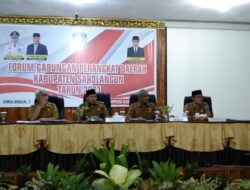 Bappeda Sarolangun Gelar Forum Gabungan Perangkat Kerja Daerah