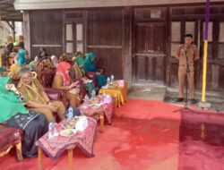 Untuk Mengevaluasi Perkembangan Pekon, Ketua TP-PKK Lampung Barat Melakukan Kunjungan Ke Pekon Luas
