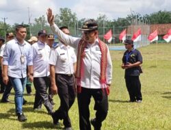 Kunker di Simpang Pematang , Sulpakar Minta OPD Serius Pikirkan Masyarakat Mesuji