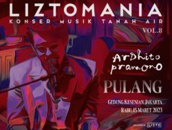 Nantikan! Konser Tunggal Ardhito Pramono di Liztomania Vol. 8