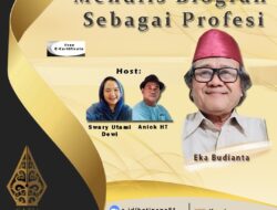 Webinar Satupena Angkat Dinamika Profesi Penulis Biografi