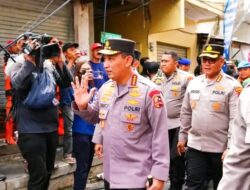 Kapolri Cek TKP Kebakaran Depo Pertamina di Plumpang Jakut