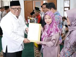 Muhibah Ramadhan di Sukaraja, Bupati Sukabumi Sampaikan Program Strategis Peningkatan Sumberdaya Manusia
