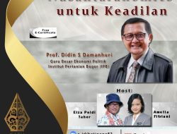 Webinar Satupena Ungkap Konsep Nusantaranomics untuk Keadilan
