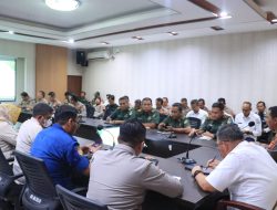 Kapolres Metro Tangerang Kota Pimpin Rapat Lintas Sektoral Jelang Lebaran 2023