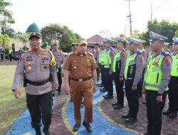 Polres Sarolangun Gelar Apel Pasukan Operasi Ketupat 2023