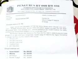 Soal Surat Permintaan THR Oleh Oknum Ketua RT, Aspem Jakbar : Surst itu Sudah Dicabut