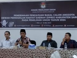 Tiga Partai Ini Tak Daftarkan Bacaleg Ke KPU Sarolangun