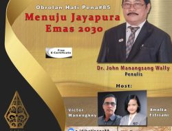 Webinar Satupena Hadirkan Diskusi Menuju Jayapura Emas 2030