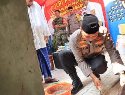 Bedah Rumah Tidak Layak Huni, Kapolres Metro Tangerang Lakukan Peletakan Batu Pertama