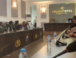 Jaga Kondusifitas Jelang Tahun Politik, Berbagai Elemen Masyarakat Surabaya Bersinergi Dengan Polrestabes Surabaya