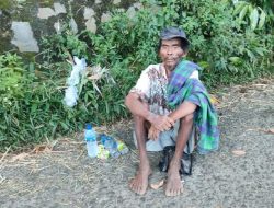 Orang Terlantar Yang Sakit Keras di Matagara Tigaraksa Dijemput Keluarganya