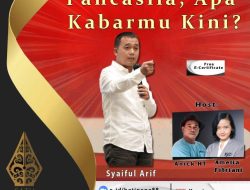 Satupena Hadirkan Diskusi Penerapan Pancasila di Masa Kini