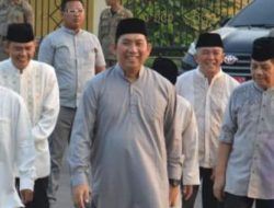 Menjaga Ukhuwah Islamiah,Bupati Popo Hadiri Tabligh Akbar Bersama Masyarakat