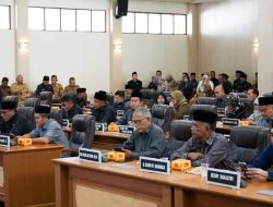 Bupati Marwan Hadiri Rapat Paripurna DPRD Kabupaten Sukabumi