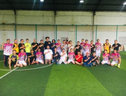 FORWAT Gelar Pertandingan Futsal Persahabatan Melawan Polsek Karawaci