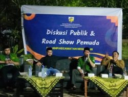 Diskusi Publik dan Road Show Pemuda, di Kantor Kelurahan Karang Anyar, Kecamatan Neglasari