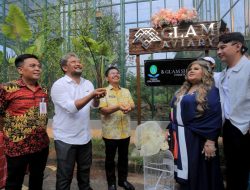 Sachrudin Resmikan Glam Aviari, Banjar Wijaya Punya Air Terjun