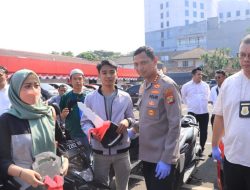 Warga Tangerang Apresiasi Kinerja Polisi, Motor Hilang Sebulan Bisa Kembali Lagi