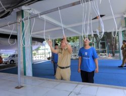 Tinjau Kesiapan Kurban, Sachrudin Jajal Electric Chain Hoist Kapasitas 1 Ton