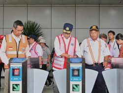 Menhub dan Pj Gubernur DKI Lakukan Inspeksi LRT Jabodebek