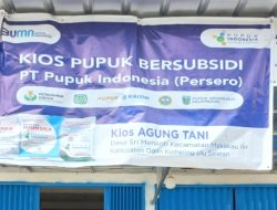 Kios Agung Tani Mekakau Ilir OKU Selatan Menyalurkan Pupuk Bersubsidi Sesuai HET