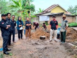 Antisipasi Bencana Banjir, Pemkam Warga Makmur Jaya Bangun Gorong