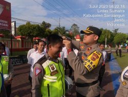 Polres Sarolangun Eksekusi Personil Berpakaian Dinas Yang Memiliki Jenggot dan Rambut Panjang