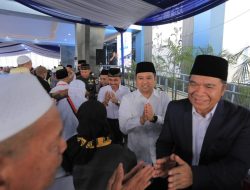 Arif Bersama PJ Gubernur Banten Sambut Kepulangan Jemaah Haji di Asrama Haji Cipondoh