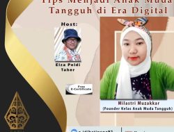 Webinar Satupena Beberkan Tips Menjadi Anak Muda Tangguh Di Era Digital