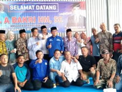 Kunker H.Bakri Ke Kecamatan Limun Disamabut Baik Oleh Masyarakat