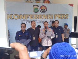 Pembunuhan Driver Online Terungkap, Ini Penjelasan Kapolres Bekasi