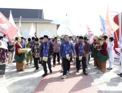 Bupati Bungo Hadiri Serah Terima Kirab Pemilu Tahun 2024