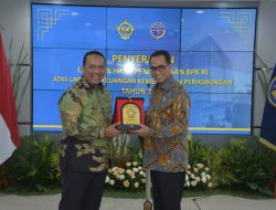 Laporan Keuangan Kemenhub Kembali Raih Opini WTP Dari BPK RI