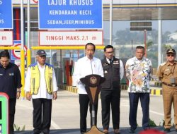 Jokowi Resmikan Tol Bocimi Seksi Dua, Menunjang Pariwisata dan Investasi di Sukabumi