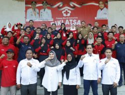 Bupati Bungo Dampingi Ketua PMI Buka Diklat KSR Tingkat Perguruan Tinggi Se- Kabupaten Bungo